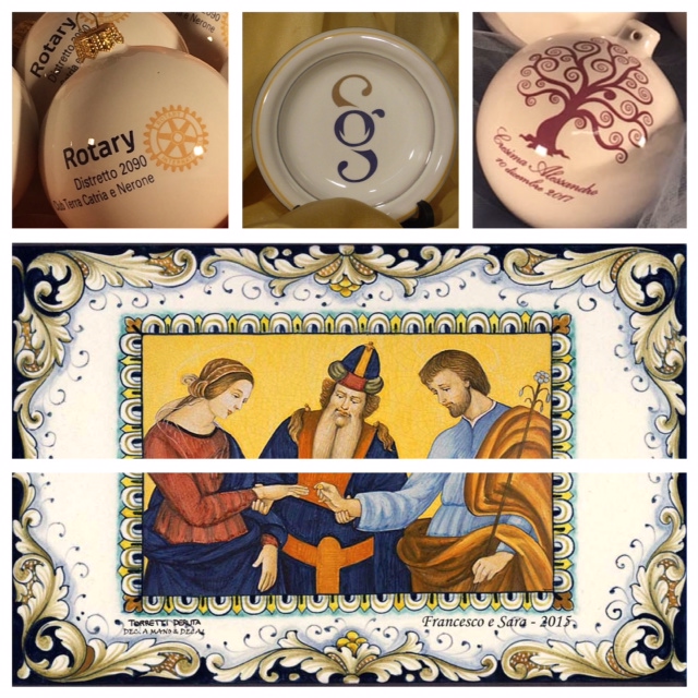 Personalizzazioni su Ceramica